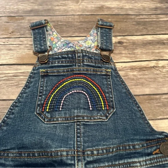 Mini boden rainbow romper